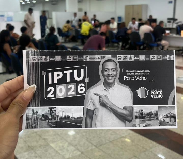 IPTU 2026 - Carn&ecirc;s s&atilde;o entregues e desconto de 10% &eacute; at&eacute; 5 de mar&ccedil;o