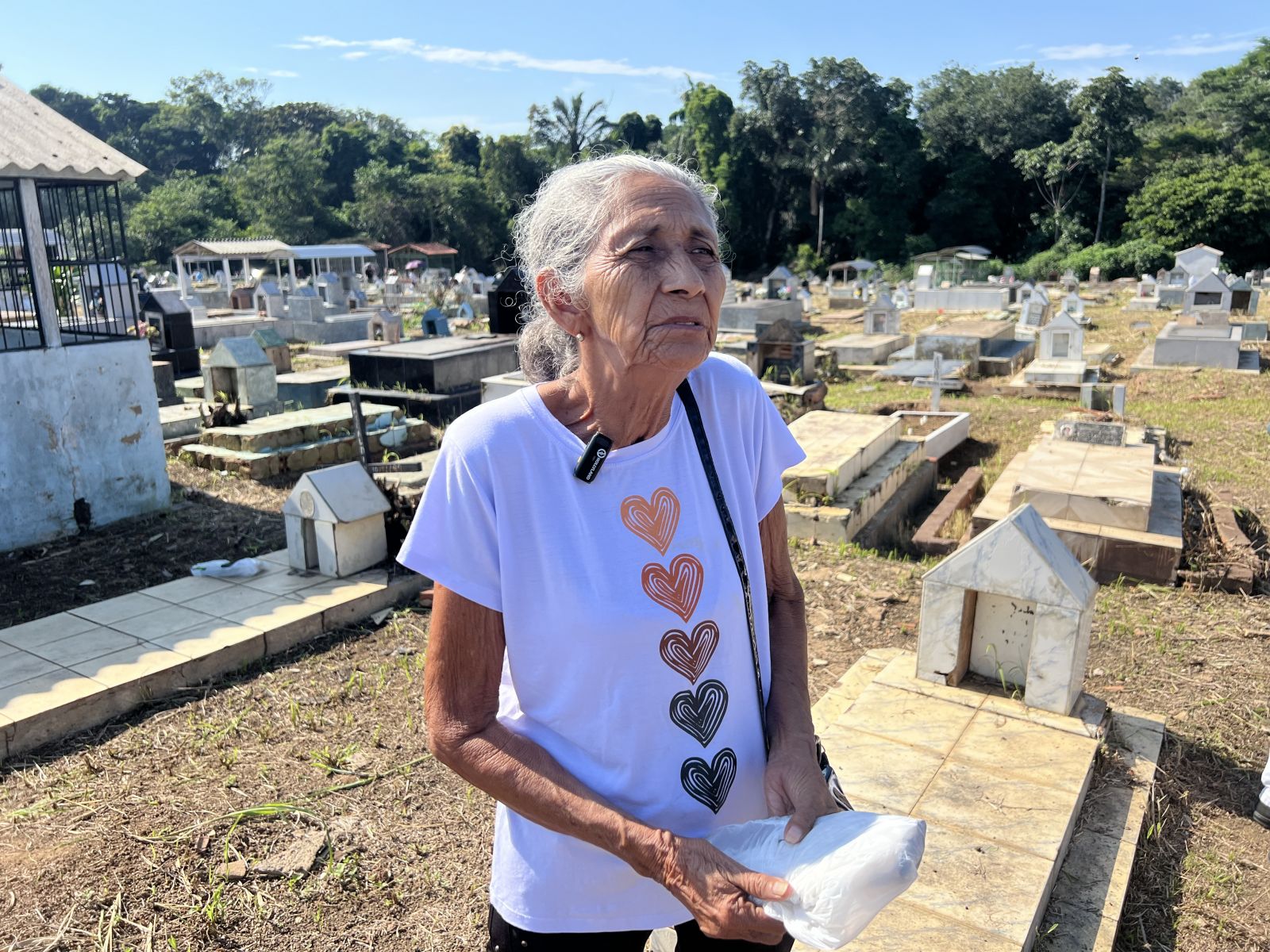 Maria Raimunda também aprovou a iniciativa e cuidado da Prefeitura